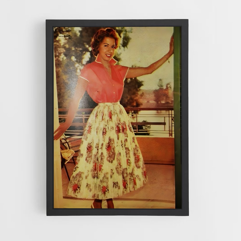 Poster Samia gamal – affiche Danse (vue 2)